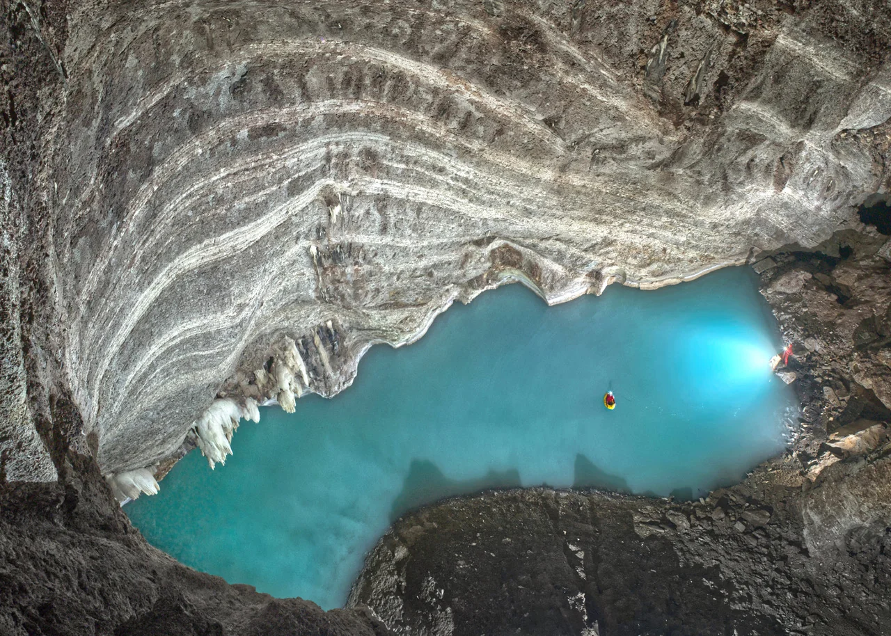 Overhead view of the Neuron Underground Lake