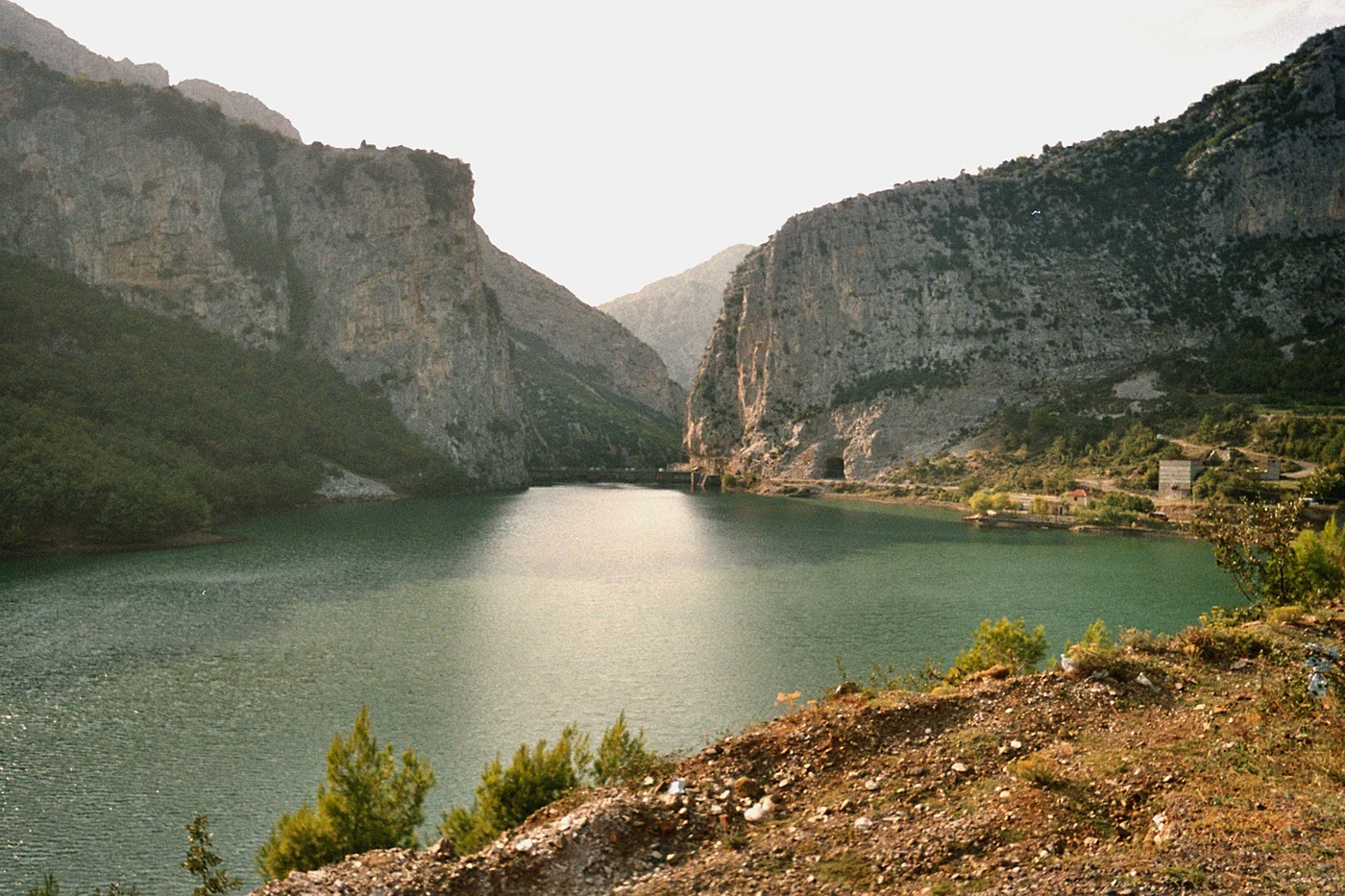 Mountainous Shkopeti Lake